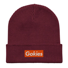 Orange Gokies Embroidered Beanie