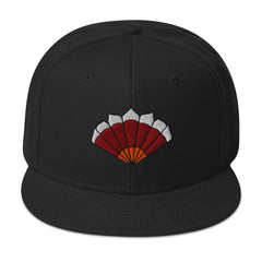 Tail Feathers Black Snapback Hat