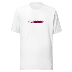 Sandman Maroon Type Unisex t-shirt