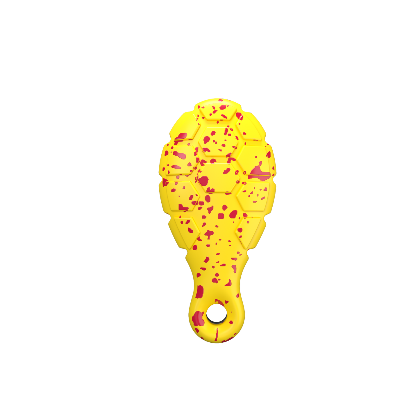 Gokies - Terrapins Bottle Opener - Yellow with Red Speckles