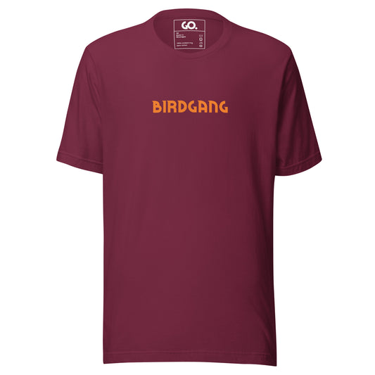 Birdgang Orange Type Unisex T-shirt