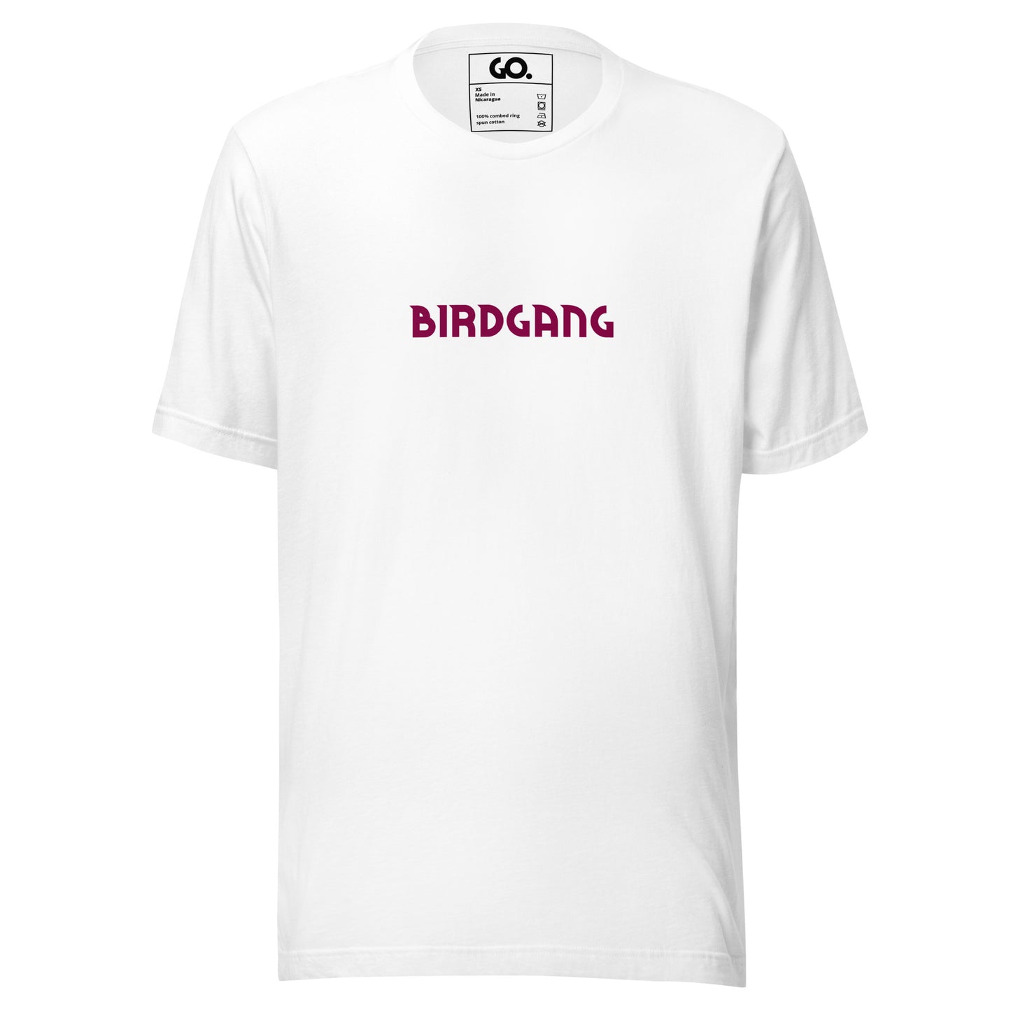 Birdgang Maroon Type Unisex Tee