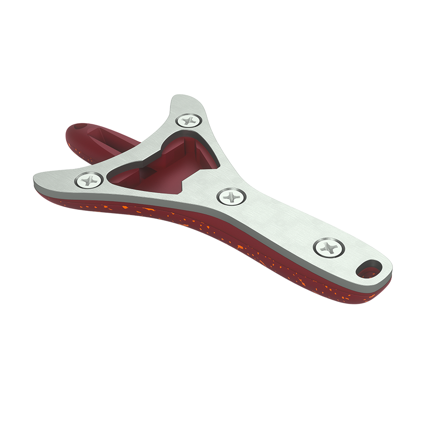 Gokies - Virginia Tech 2.0 Maroon with Bottle Opener